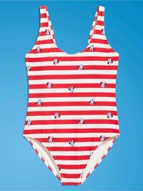 Old Navy X Disney Minnie Mouse Women One-Piece Swimsuit